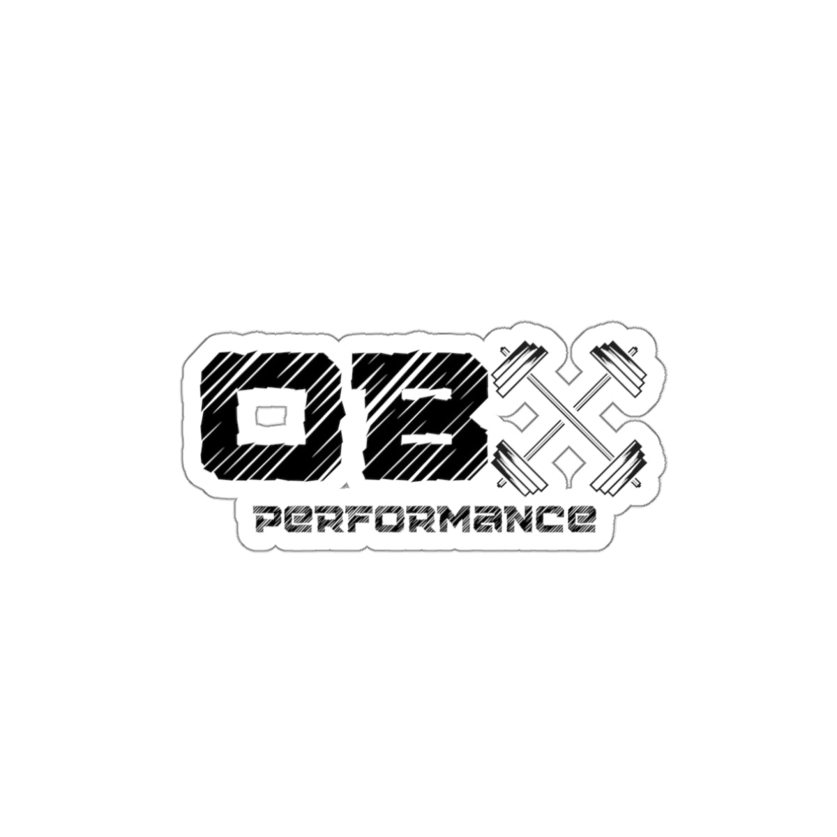 OBX Performance Die-Cut Logo Sticker